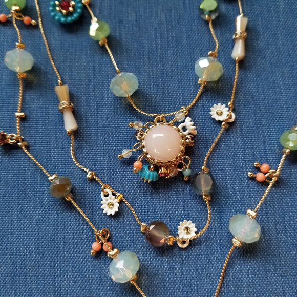 Betsey Johnson Tri-Necklace - NWT - Picture 7 of 16